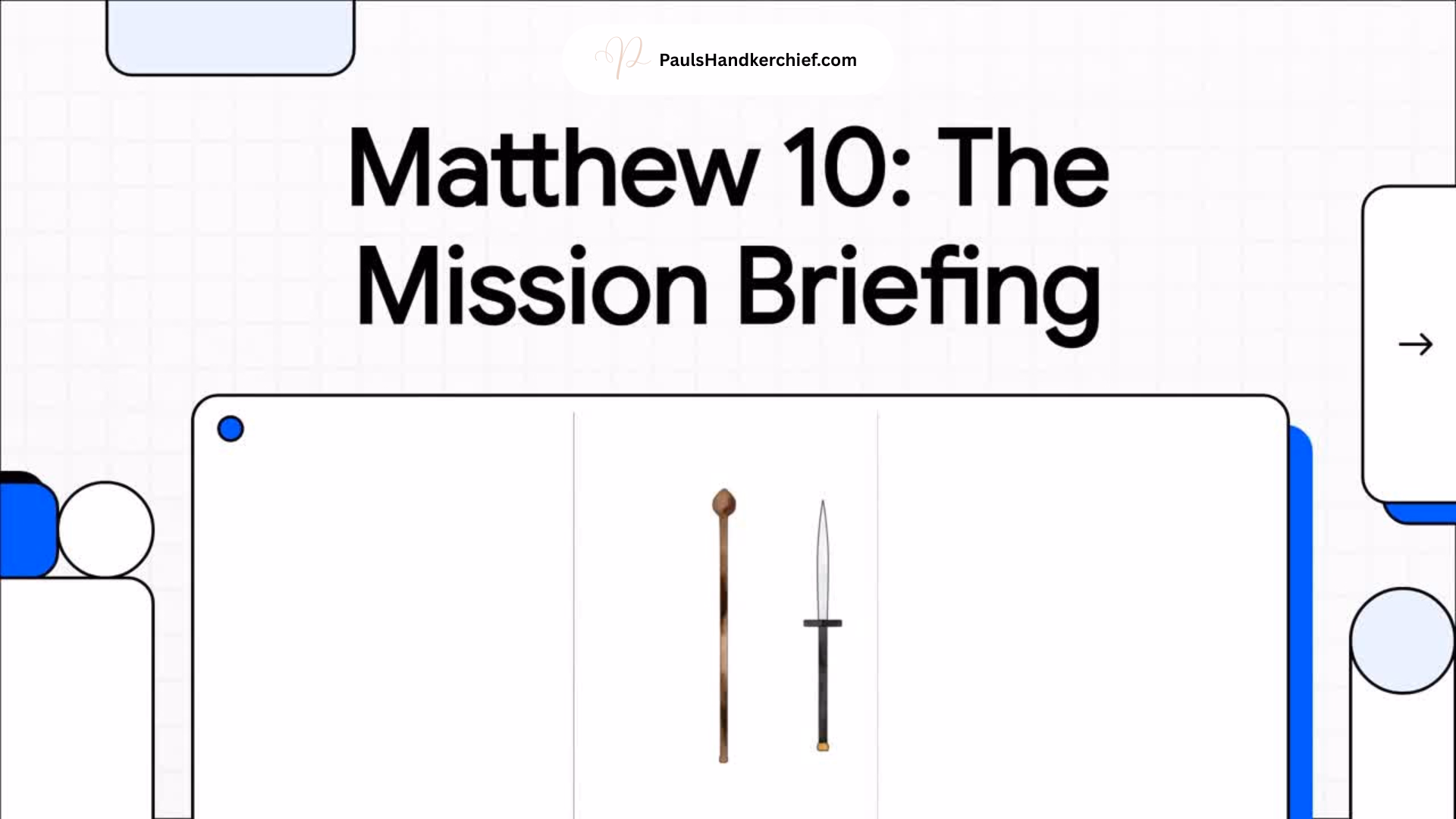 Matthew chapter 10 video