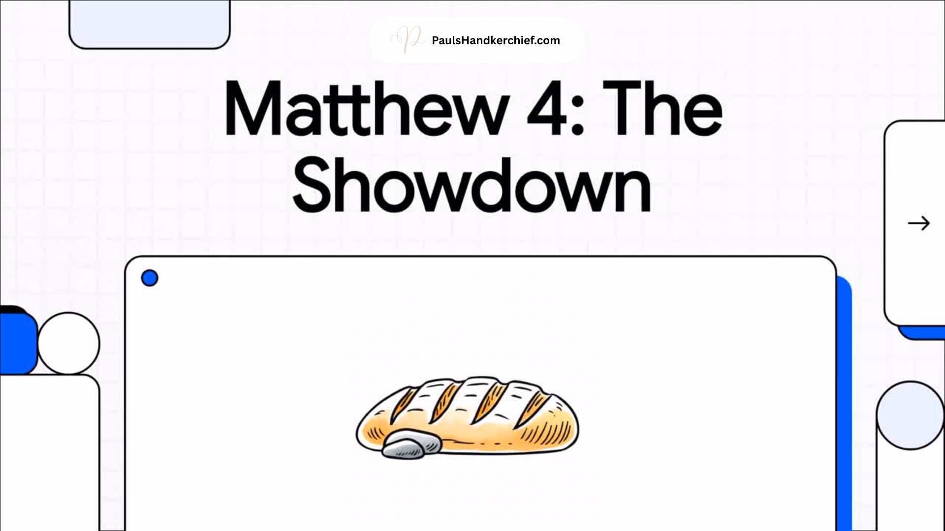 Matthew chapter 4 video