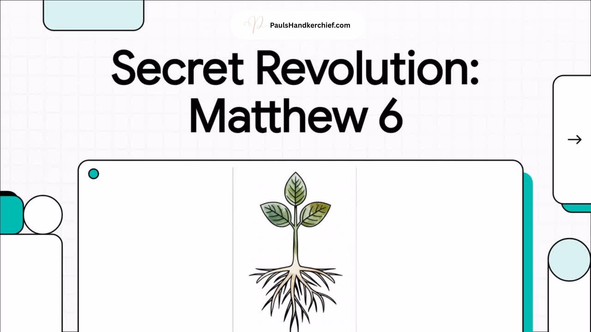 Matthew chapter 6 video
