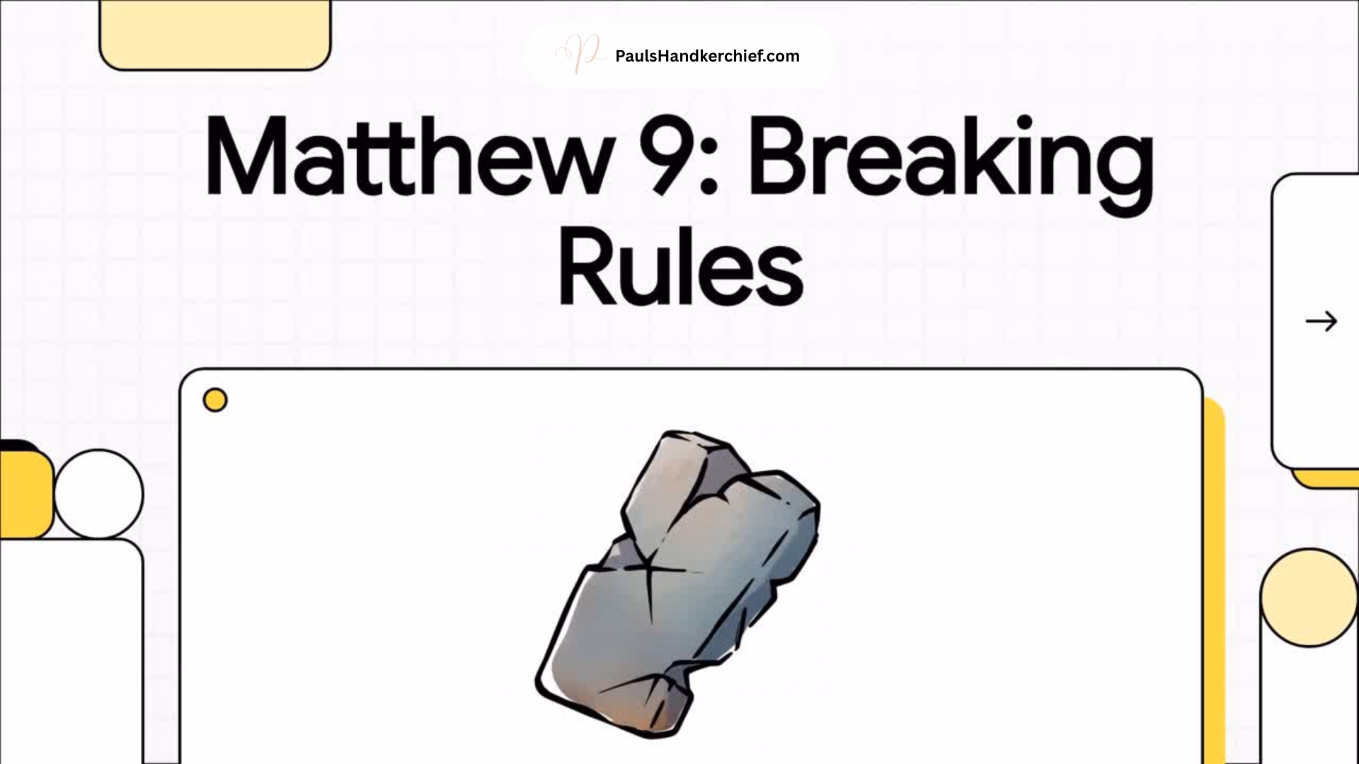 Matthew chapter 9 video