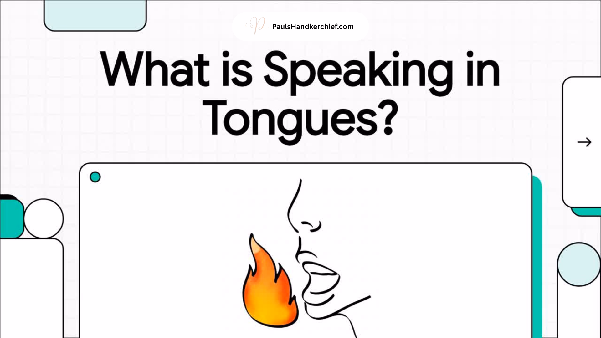 Speaking in tongues