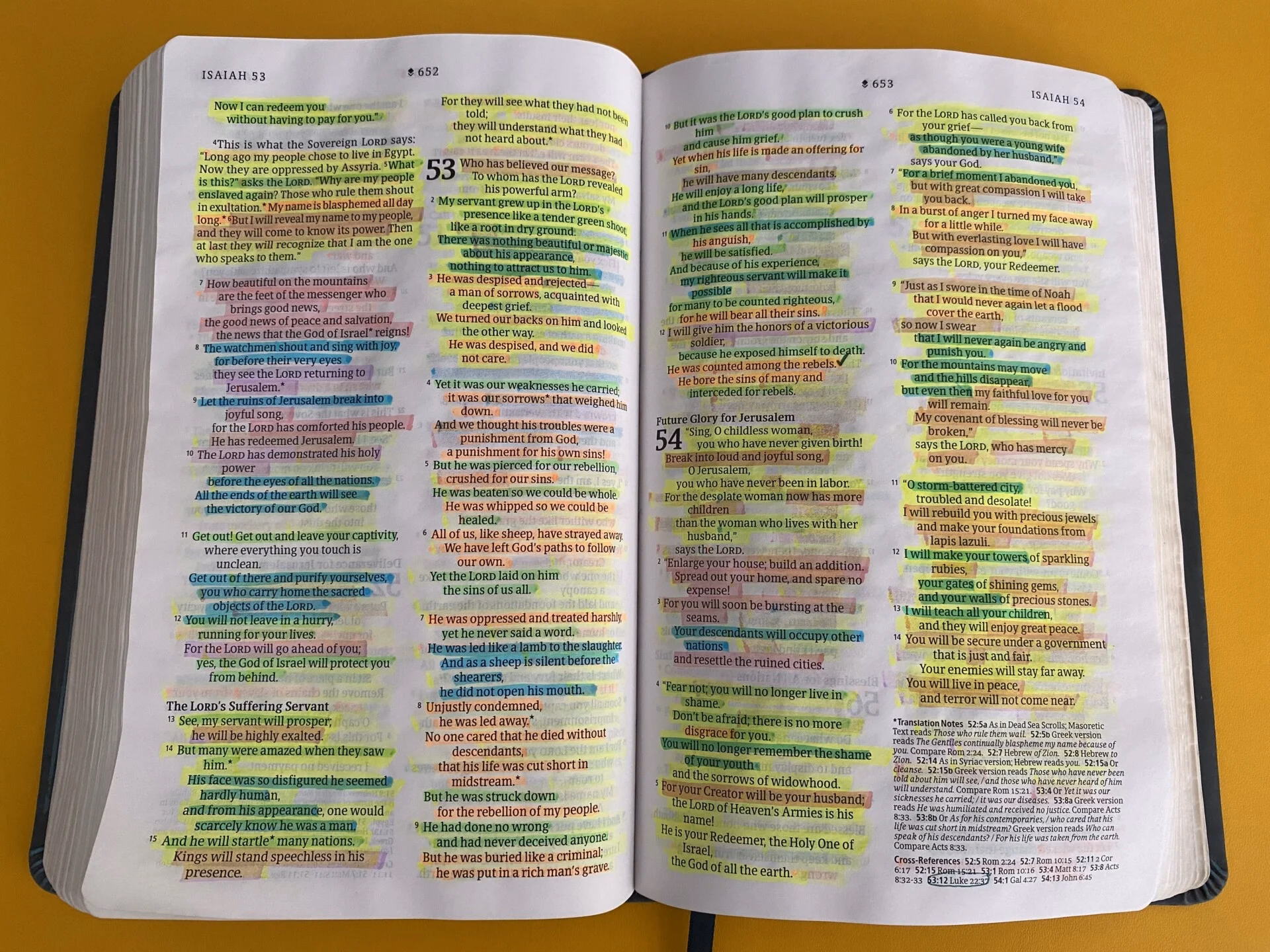 Bible rainbows