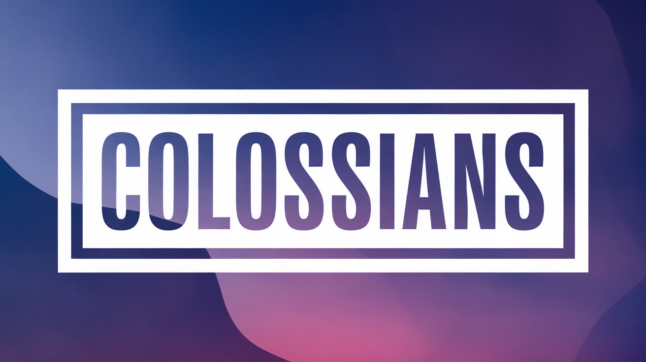 Book of colossians