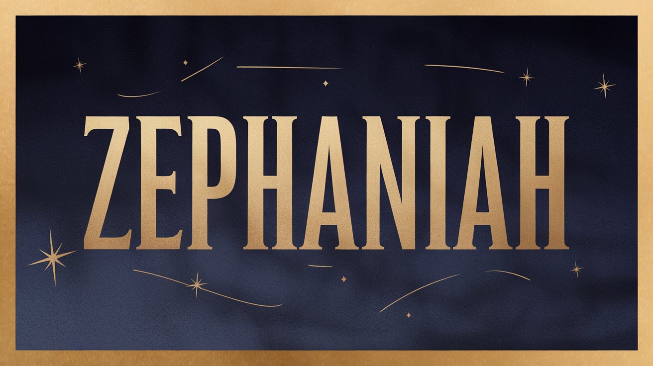 Book of zephaniah